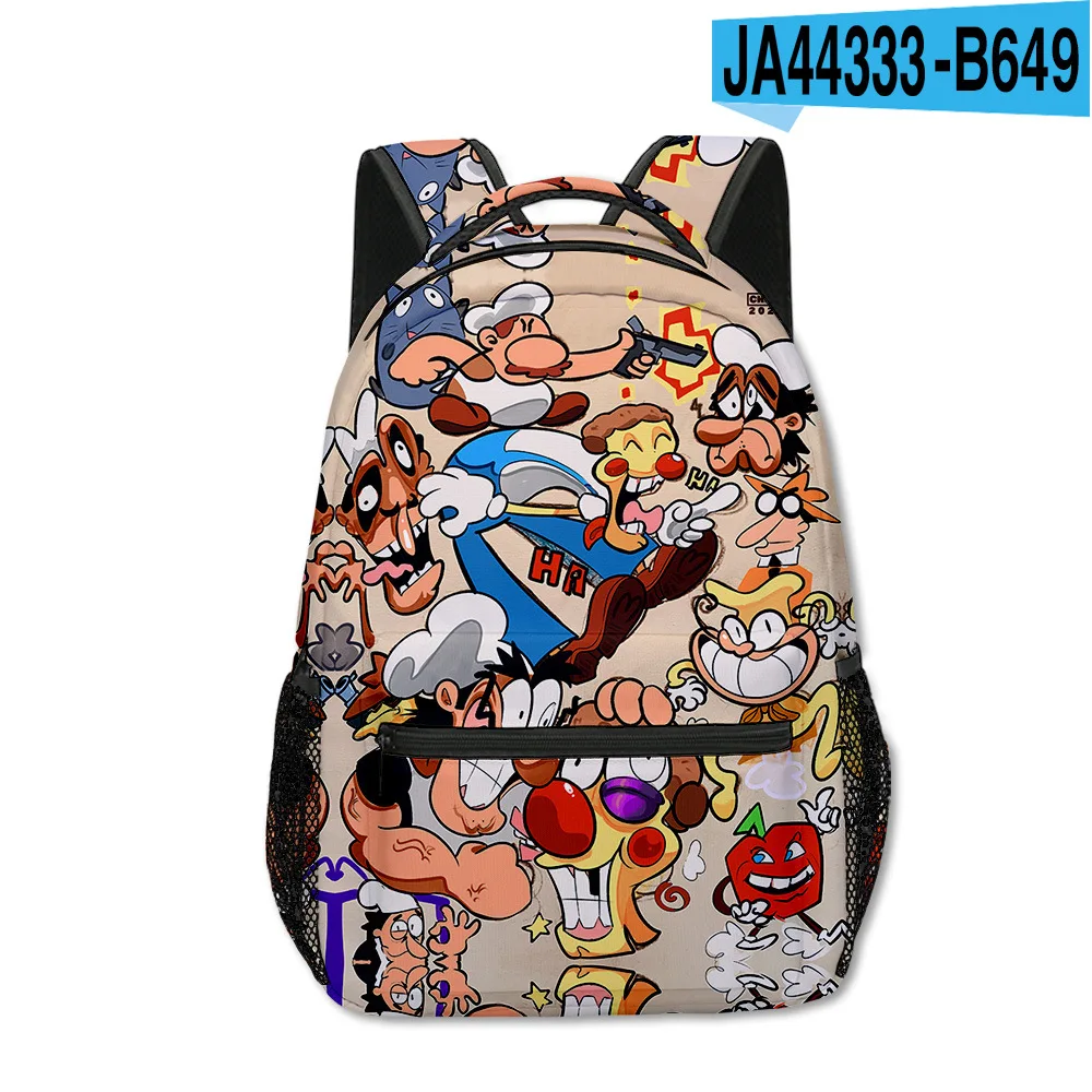 Creative Popular Pizza Tower Pepperman student Bookbag Notebook Backpacks 3D Print Oxford Waterproof Boys/Girls Travel Backpacks
Creative Popular Pizza Tower Pepperman student Bookbag Notebook Backpacks 3D Print Oxford Waterproof Boys/Girls Travel Backpacks