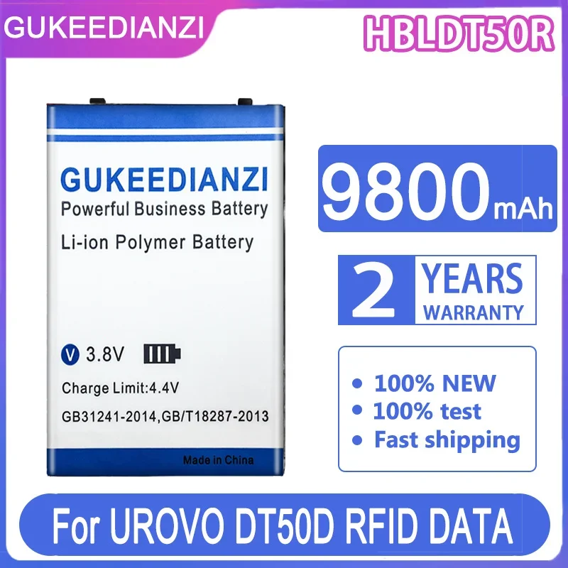 Сменный аккумулятор GUKEEDIANZI HBLDT50R 9800mAh для UROVO DT50D RFID терминал сбора данных
Сменный аккумулятор GUKEEDIANZI HBLDT50R 9800mAh для UROVO DT50D RFID терминал сбора данных
