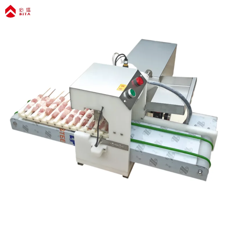 High Efficiency Automatic Skewer Machine for Mutton Kebab 220V with Motor Factory Wholesale
High Efficiency Automatic Skewer Machine for Mutton Kebab 220V with Motor Factory Wholesale