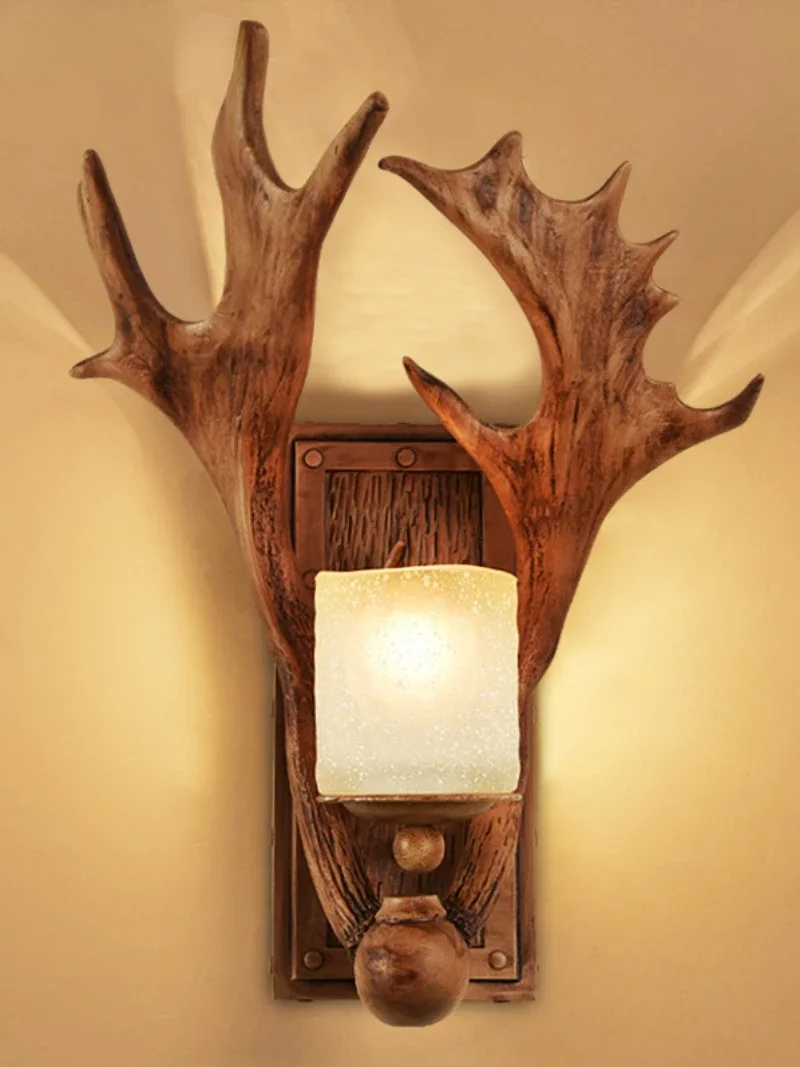 Nordic Retro Antlers Wall Lamp Industrial Style Living Room Dining Room Bedroom Bedside Lamp
Nordic Retro Antlers Wall Lamp Industrial Style Living Room Dining Room Bedroom Bedside Lamp
