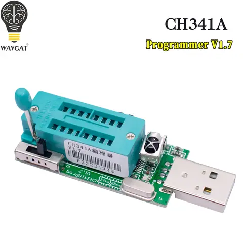 WAVGAT CH341A Programmer V1.7 1.8V Level Shift W25Q64FW W25Q128FW Gd25LQ64