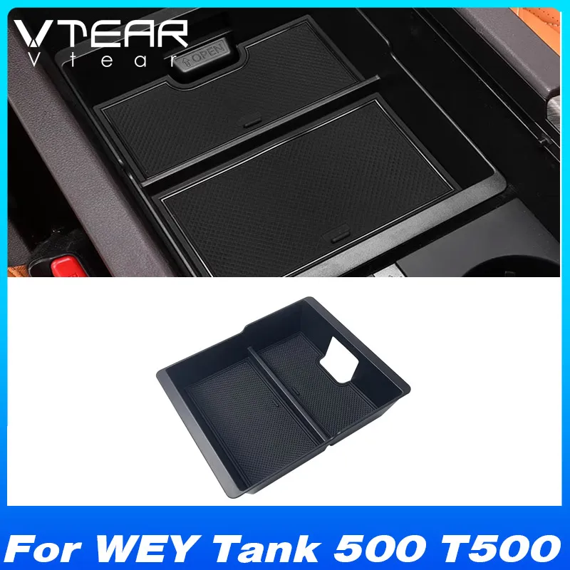 Vtear For WEY Tank 500 T500 2022-2024 Plastic Console Organizer Tray 1pcs/set Anti-Slip Stowing Black Interior Accessories
Vtear For WEY Tank 500 T500 2022-2024 Plastic Console Organizer Tray 1pcs/set Anti-Slip Stowing Black Interior Accessories