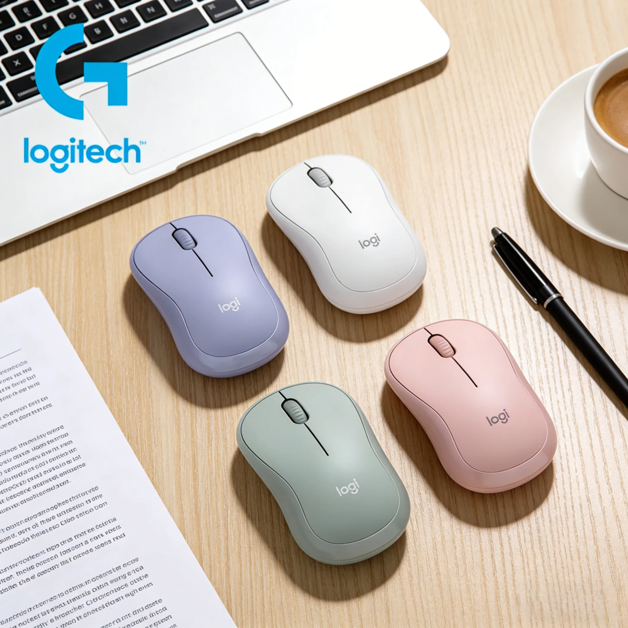Logitech M221/M220 Wireless Silent Mouse USB for Computers, Laptops, and Office Use; M280 Wireless Bluetooth Mouse