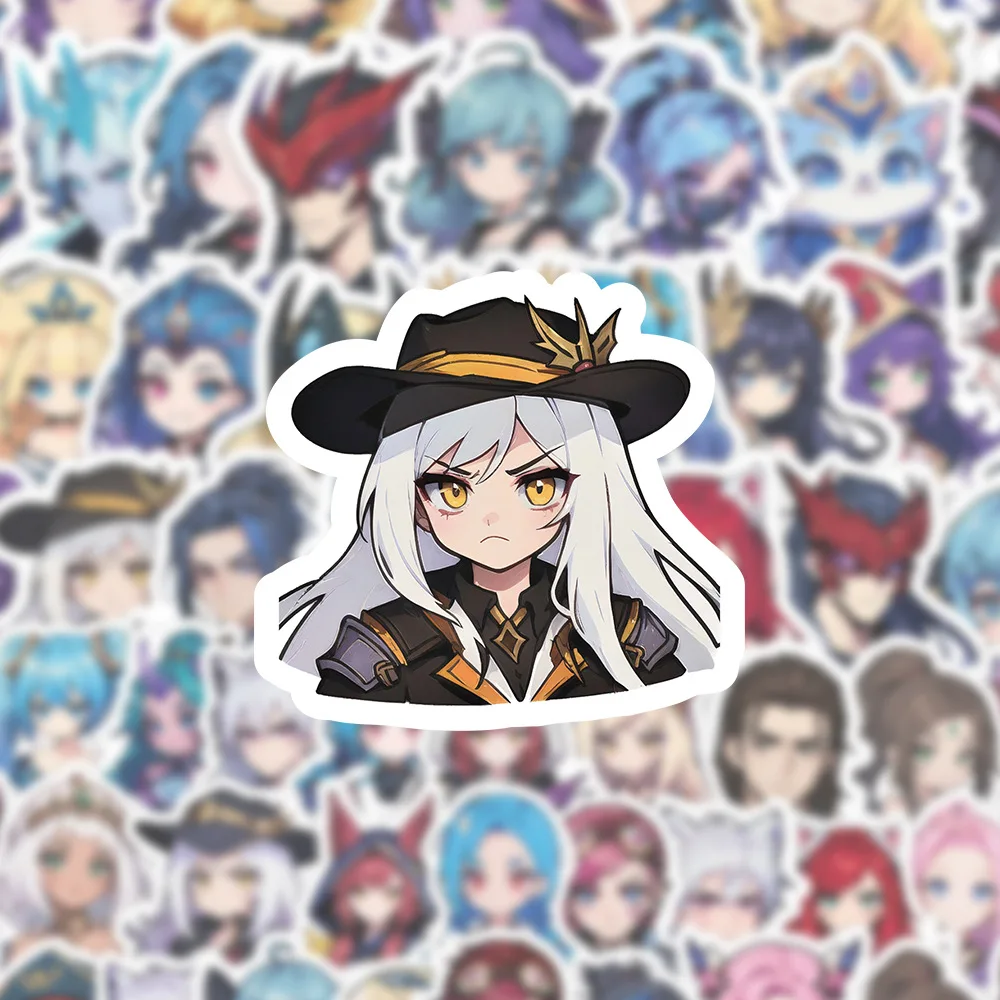 10/60PCS Q version Cute League of Legends Game Stickers Cartoon Graffiti Waterproof Decal DIY Bike Desk Funny Meme Decal Sticker
10/60PCS Q version Cute League of Legends Game Stickers Cartoon Graffiti Waterproof Decal DIY Bike Desk Funny Meme Decal Sticker