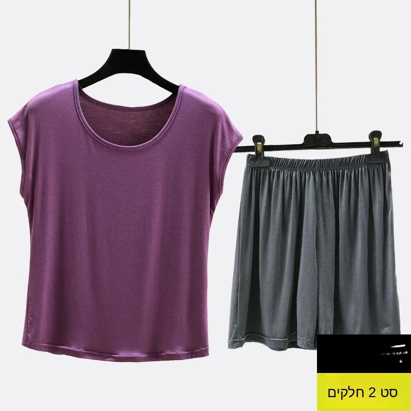 Summer Modal Sleeveless Sleepwear Set Women Loose Korean Style Vest Simple Student Cool Feeling Ice Silk Home Clothes
Summer Modal Sleeveless Sleepwear Set Women Loose Korean Style Vest Simple Student Cool Feeling Ice Silk Home Clothes