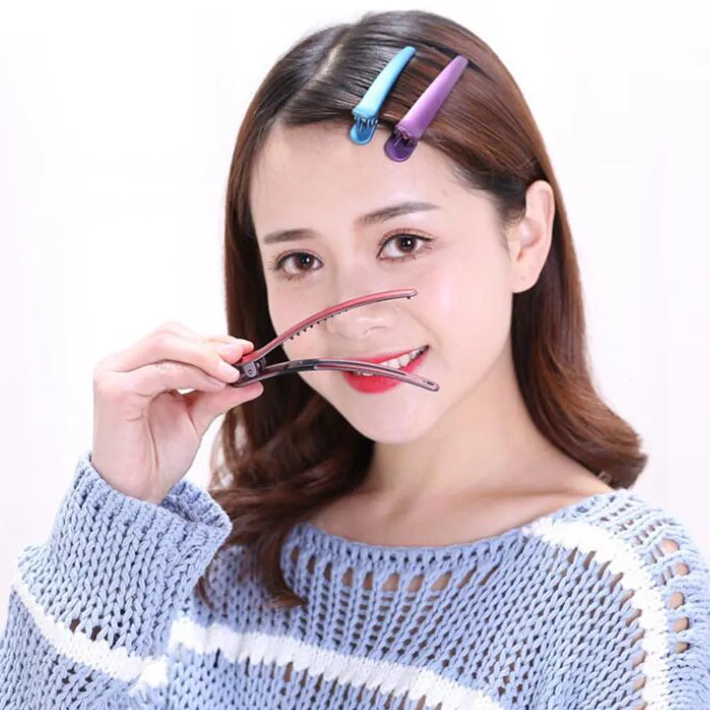 13pcs Duckbill Clips Hairdressing Partition Clamp Styling Tools Lightweight Sturdy NonDamaging Salon Home DIY Use Hair Care
13pcs Duckbill Clips Hairdressing Partition Clamp Styling Tools Lightweight Sturdy NonDamaging Salon Home DIY Use Hair Care