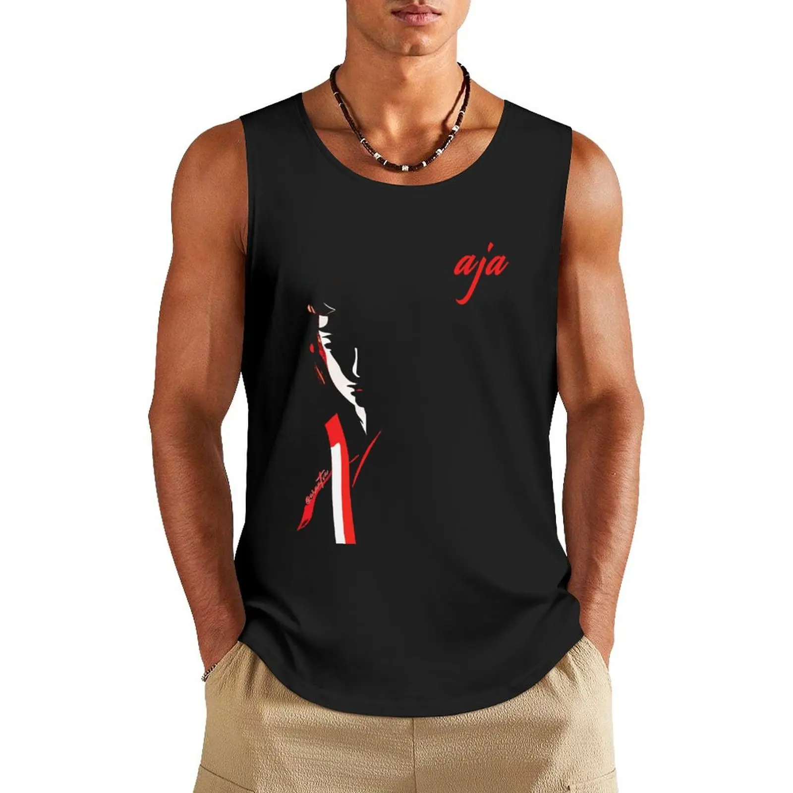 Aja, Steely Dan inspired Tank Top gym clothes man fitness vests for men t-shirt gym man
Aja, Steely Dan inspired Tank Top gym clothes man fitness vests for men t-shirt gym man