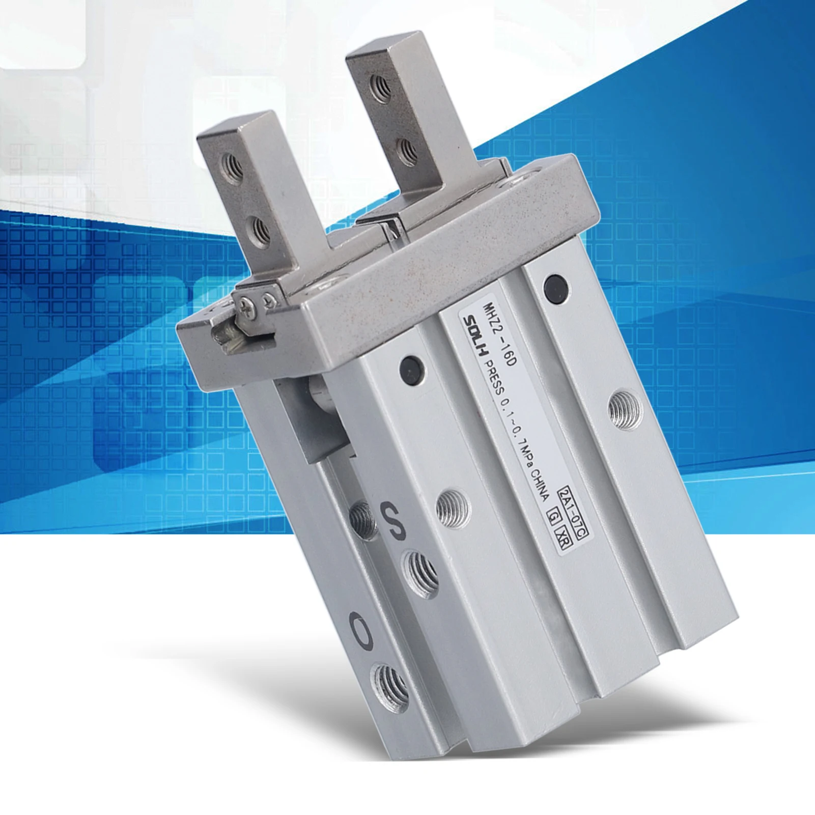 Double Action Cylinder Pneumatic Cylinder Double Action Parallel Grippers Cylinders MHZ2‑16D M5‑0.8
Double Action Cylinder Pneumatic Cylinder Double Action Parallel Grippers Cylinders MHZ2‑16D M5‑0.8