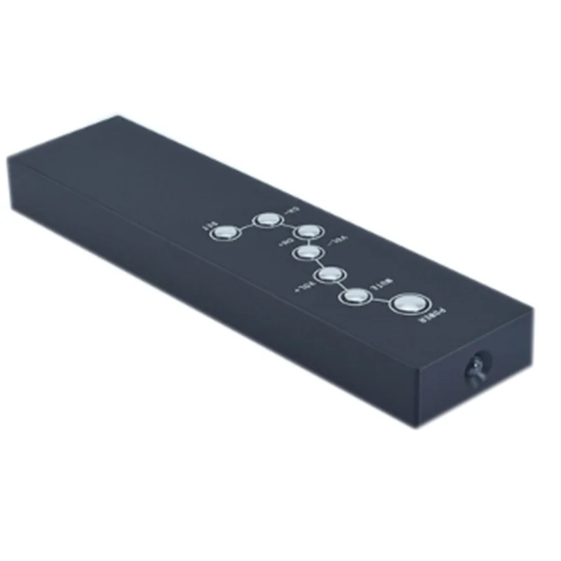 B18B All-Aluminum Infrared Signal 7-Key Remote Control for Hifi Audio CD Preamplifier TV Set-Top Box(C)
B18B All-Aluminum Infrared Signal 7-Key Remote Control for Hifi Audio CD Preamplifier TV Set-Top Box(C)