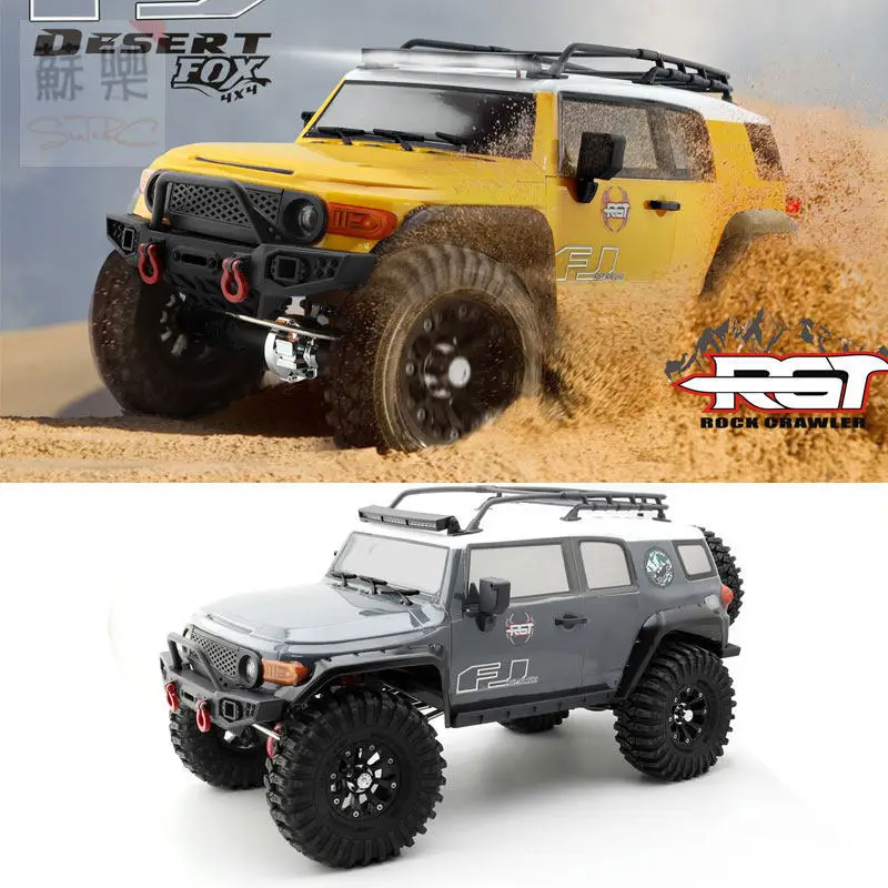 RGT 1/10 Scale FJ Cruiser EX86120 RC Electric Remote Control 4WD Desert Off Road Rock Crawler Truck For Adult Hobby Enthusiasts
RGT 1/10 Scale FJ Cruiser EX86120 RC Electric Remote Control 4WD Desert Off Road Rock Crawler Truck For Adult Hobby Enthusiasts