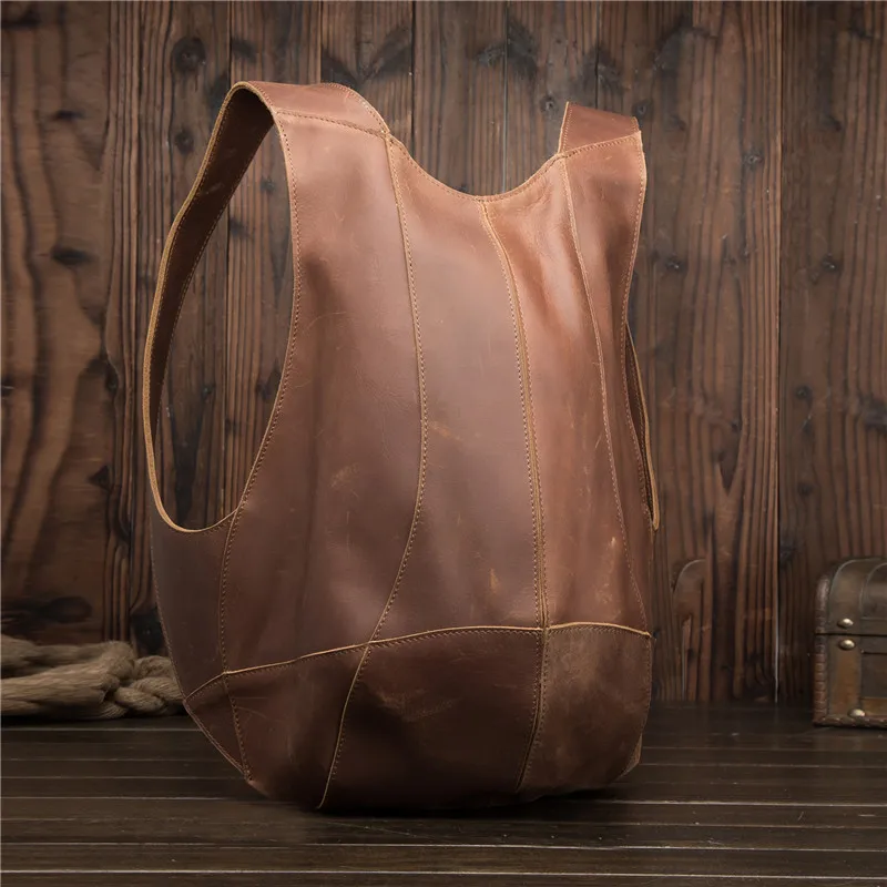 Handmade Vintage Leather Backpack Original Mad Cowhide Top Layer Cowhide Casual Travel Men's Bag Retro Artistic Style Soft Ha...
Handmade Vintage Leather Backpack Original Mad Cowhide Top Layer Cowhide Casual Travel Men's Bag Retro Artistic Style Soft Ha...