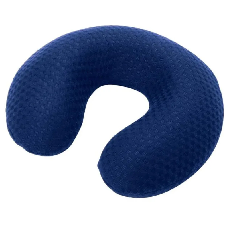 Premium Quality Memory-Foam Travel Pillow for Neck Support, Relieves Pain, 0.9 lbs, Blue
Premium Quality Memory-Foam Travel Pillow for Neck Support, Relieves Pain, 0.9 lbs, Blue