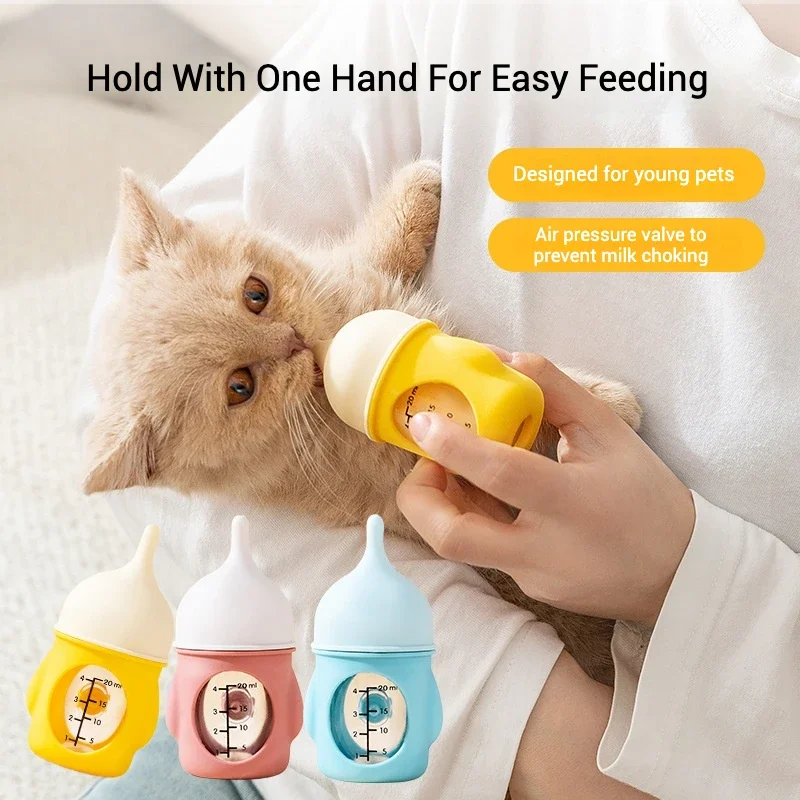 Small Pet Feeding Bottle Newborn Pet Nursing Water Milk Drinking Bottle Animal Drinking Tool 20ml Pacifier Pet Accessaries
Small Pet Feeding Bottle Newborn Pet Nursing Water Milk Drinking Bottle Animal Drinking Tool 20ml Pacifier Pet Accessaries