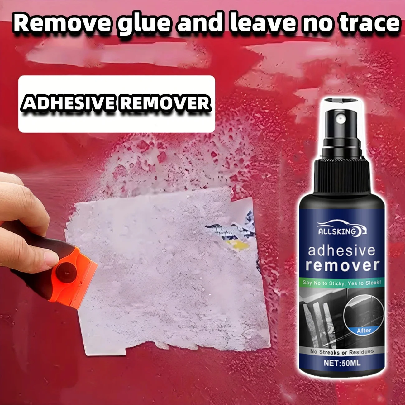 50ml Fast Acting Adhesive Remover Universal Multi-purpose Cleaner for Glue Sticker Label Residue Removal Car Home Use
50ml Fast Acting Adhesive Remover Universal Multi-purpose Cleaner for Glue Sticker Label Residue Removal Car Home Use