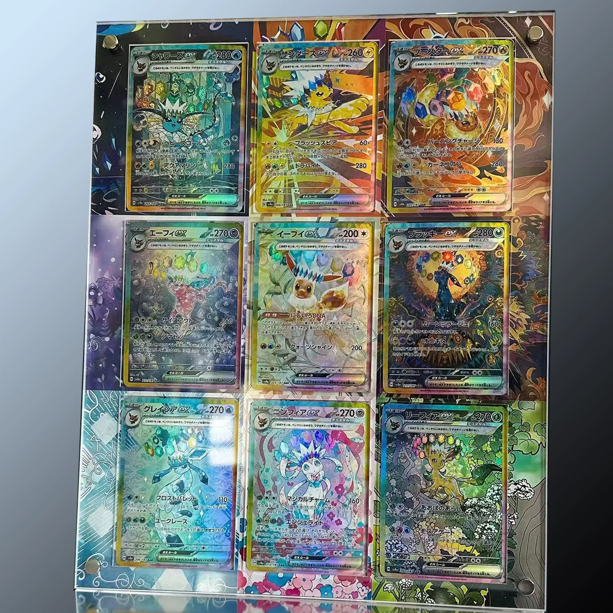 Anime Pokemon Prismatic Eeveelution Umbreon PTCG DIY Extended Stuck Acrylic Card Brick Display Stand Game Collection Toy Gift
Anime Pokemon Prismatic Eeveelution Umbreon PTCG DIY Extended Stuck Acrylic Card Brick Display Stand Game Collection Toy Gift