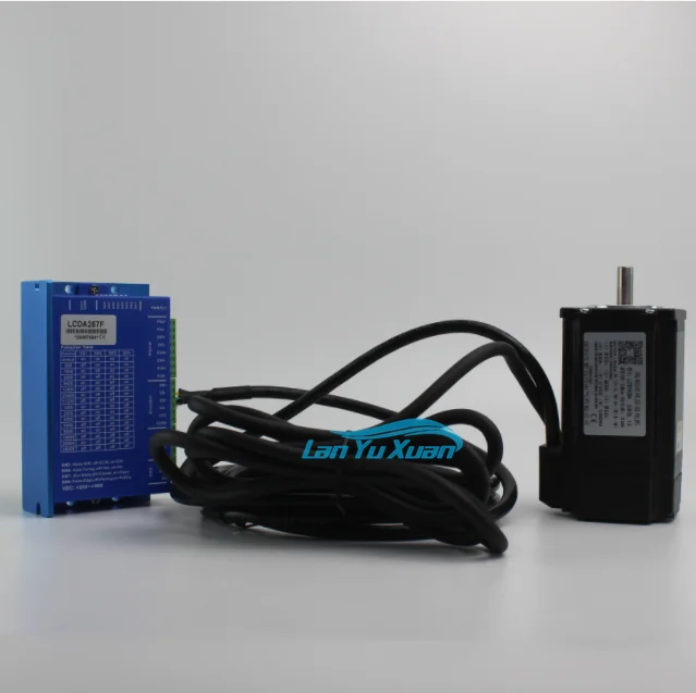 Nema 24 5.5 N,m closed loop stepper servo motor with driver 6A LC60H2127+LCDA257F low vibration 
Nema 24 5.5 N,m closed loop stepper servo motor with driver 6A LC60H2127+LCDA257F low vibration