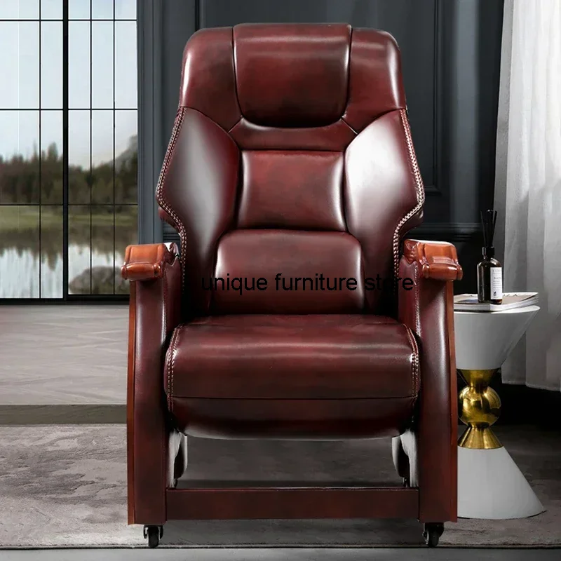 Boss Massage Office Chair Ergonomic Recliner Wheels Relax Relaxing Armchairs Library Fashion Cadeira Presidente Office Furniture
Boss Massage Office Chair Ergonomic Recliner Wheels Relax Relaxing Armchairs Library Fashion Cadeira Presidente Office Furniture