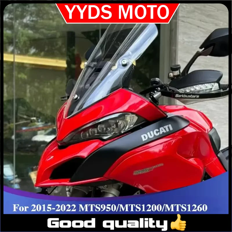 【Good quality】For Ducati MTS950, MTS1200, MTS1260 heightened windshield front windshield modification accessories
【Good quality】For Ducati MTS950, MTS1200, MTS1260 heightened windshield front windshield modification accessories