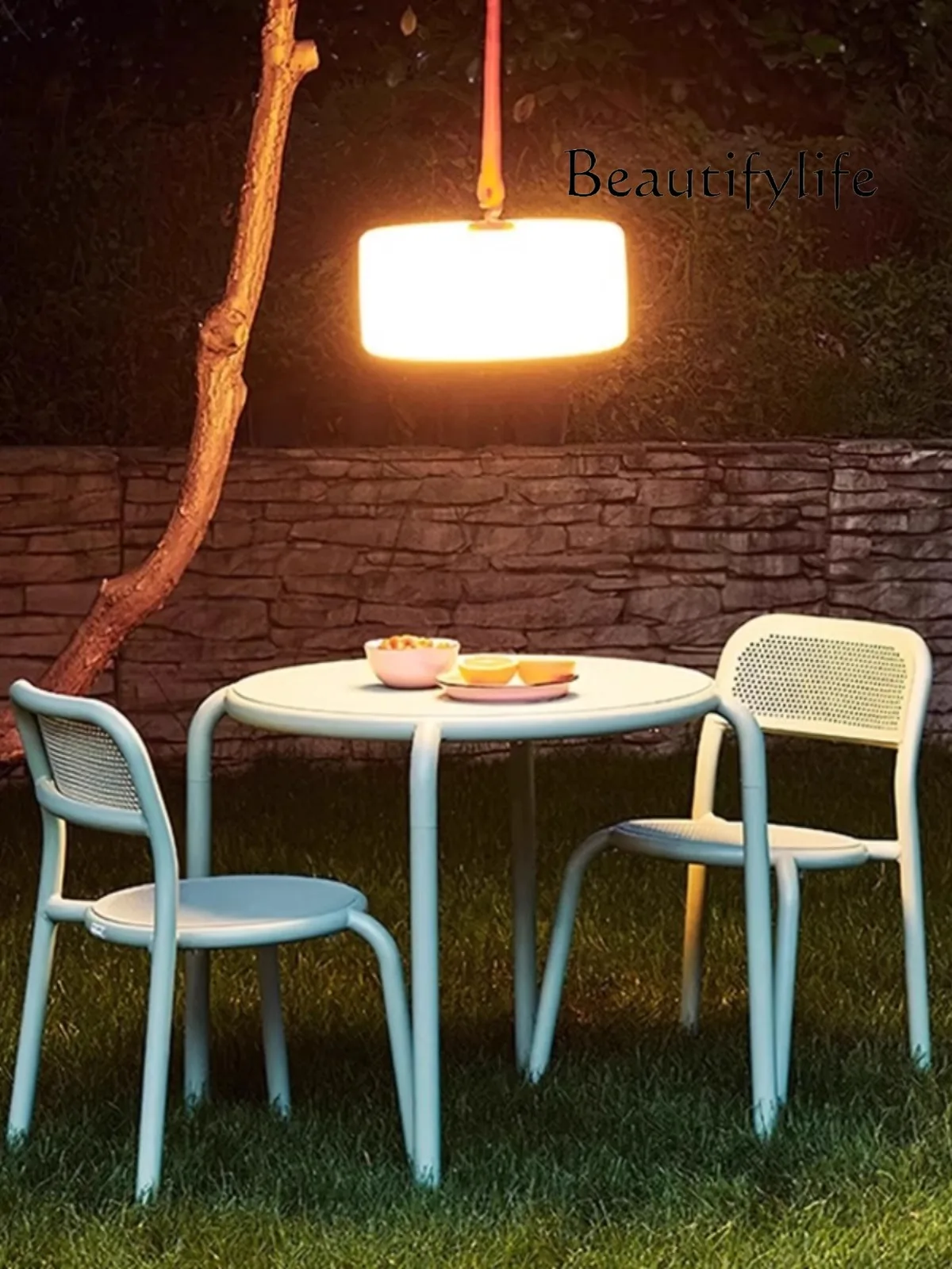 Nordic Minimalist Aluminum Alloy Designer Outdoor Table Courtyard Garden Occasional Table and Chair Combination
Nordic Minimalist Aluminum Alloy Designer Outdoor Table Courtyard Garden Occasional Table and Chair Combination