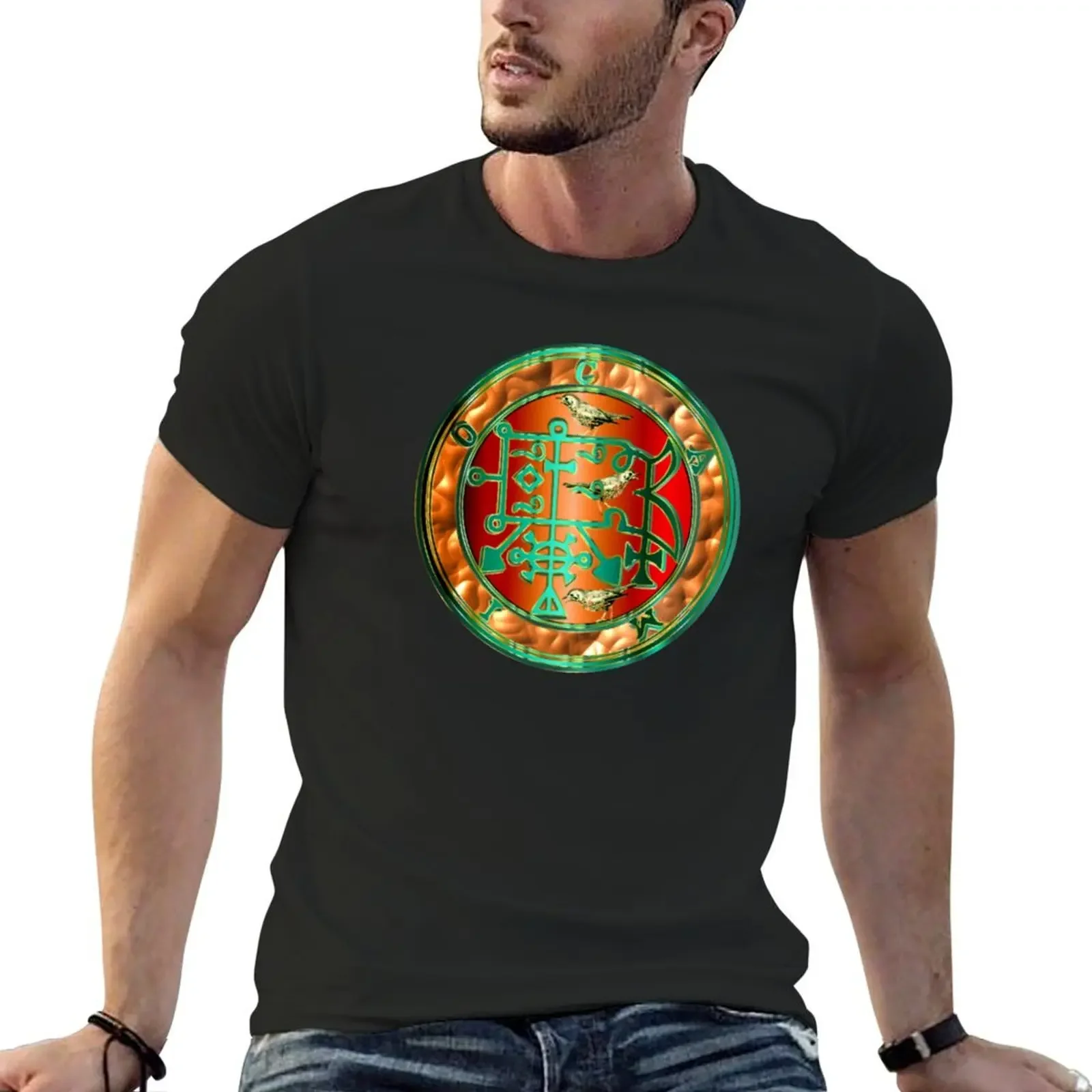Three Thrush Birds Goetia Coin Sigil Seal of Camio T-Shirt Blouse anime tshirt mens white t shirts
Three Thrush Birds Goetia Coin Sigil Seal of Camio T-Shirt Blouse anime tshirt mens white t shirts