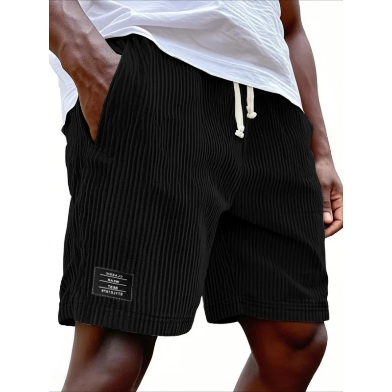 2026 New Mens Corduroy Shorts Retro Embroidered Logo Lace Up Casual Summer European American Fashion Drawstring Beach Pants
2026 New Mens Corduroy Shorts Retro Embroidered Logo Lace Up Casual Summer European American Fashion Drawstring Beach Pants