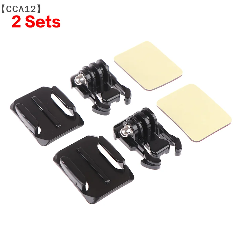 〔CCA12〕2Set Quick Release Buckle Curve Surface Base Mount Adhesive Sticker For 6/5/4/3+/3 Action Camera Helmet Kit Accessories
〔CCA12〕2Set Quick Release Buckle Curve Surface Base Mount Adhesive Sticker For 6/5/4/3+/3 Action Camera Helmet Kit Accessories