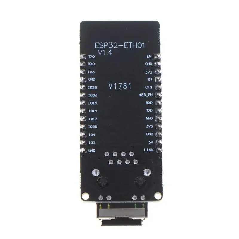 WT32-ETH01 Embedded Serial Port Networking Bluetooth-compatible Ethernet WIFI Combo Gateway MCU ESP32 Wireless Module
WT32-ETH01 Embedded Serial Port Networking Bluetooth-compatible Ethernet WIFI Combo Gateway MCU ESP32 Wireless Module