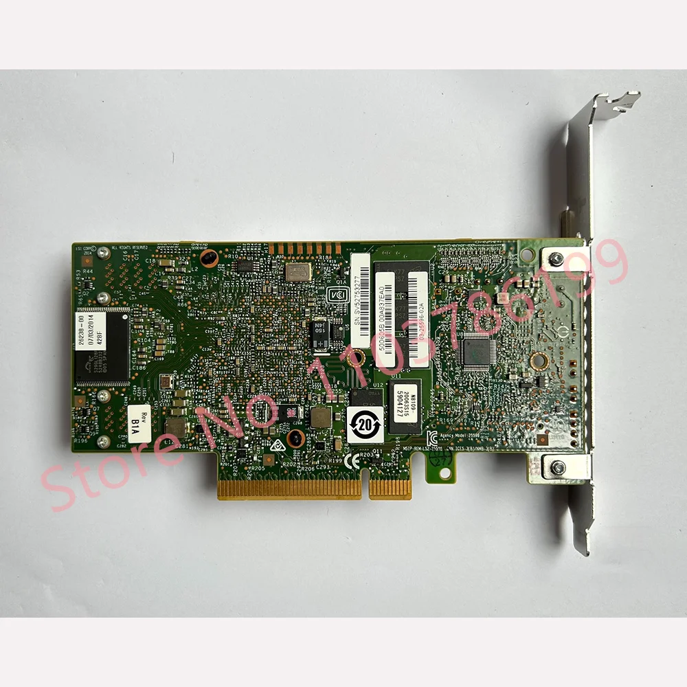 Array Card 1GB Cache LSI 9362-8i 12Gb SAS3108
Array Card 1GB Cache LSI 9362-8i 12Gb SAS3108