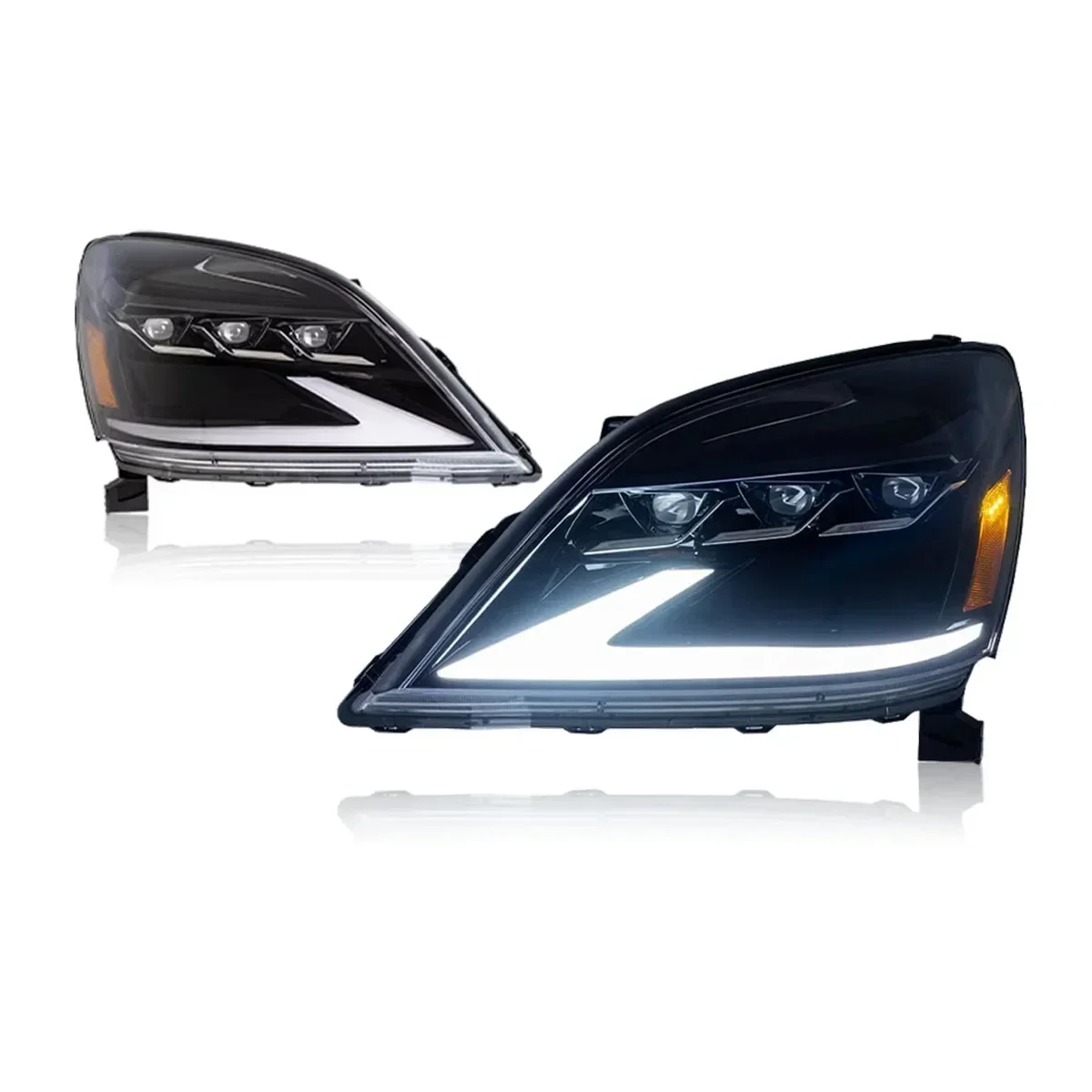 Car Lights for Lexus GX470 Headlight LED Projetor Head Lamp Daytime Running Light Automotive Accessories 2003-2009
Car Lights for Lexus GX470 Headlight LED Projetor Head Lamp Daytime Running Light Automotive Accessories 2003-2009