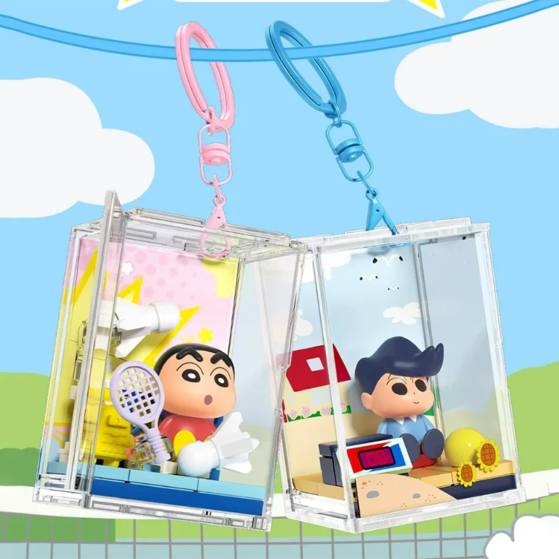 Areax Building Blocks Blind Box Crayon Shinchan Themed Portable Pendant Transparent Display Box Creative Assembled Toy
Areax Building Blocks Blind Box Crayon Shinchan Themed Portable Pendant Transparent Display Box Creative Assembled Toy