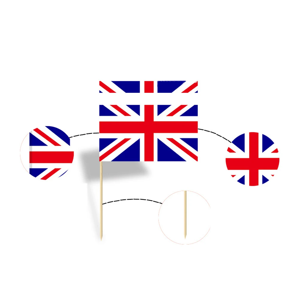 50 Pcs Decorating Wooden Flag Insert Cake National Picks Banner Decorations Bride Cup
50 Pcs Decorating Wooden Flag Insert Cake National Picks Banner Decorations Bride Cup