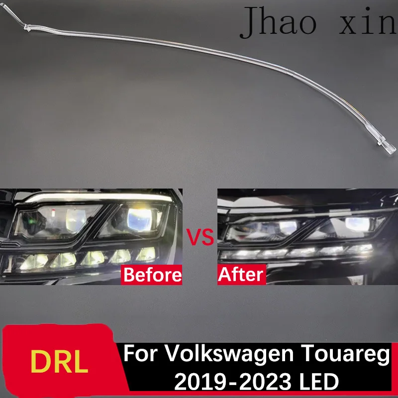 For Volkswagen Touareg 2019-2023 LED Car Headlight DRL Lamp Tube Ballast Angel Eye Module Light Guide Strip White Light DRL Lamp
For Volkswagen Touareg 2019-2023 LED Car Headlight DRL Lamp Tube Ballast Angel Eye Module Light Guide Strip White Light DRL Lamp