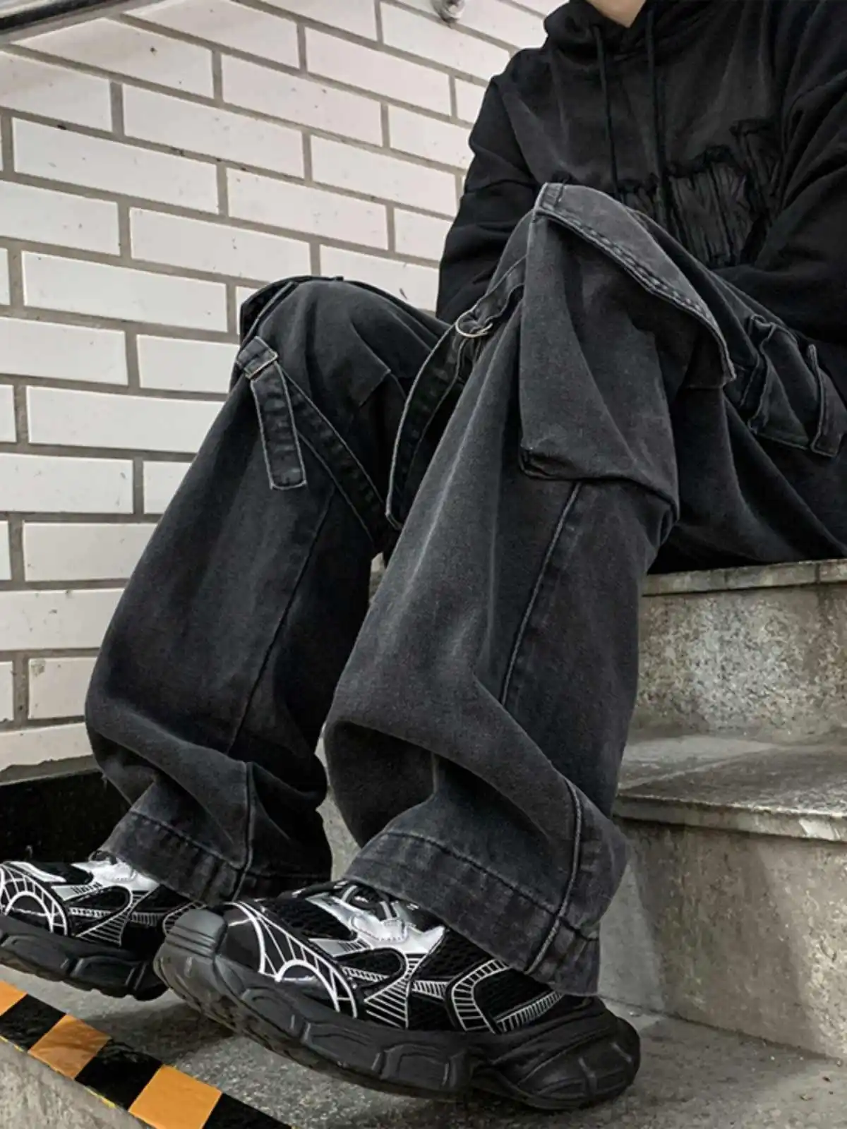 American Sle Men's Workwear Jeans Straight Leg Wide Leg Long Pants Spring Autumn New Trend Loose Fit Casual Straight Leg Jeans
American Sle Men's Workwear Jeans Straight Leg Wide Leg Long Pants Spring Autumn New Trend Loose Fit Casual Straight Leg Jeans
