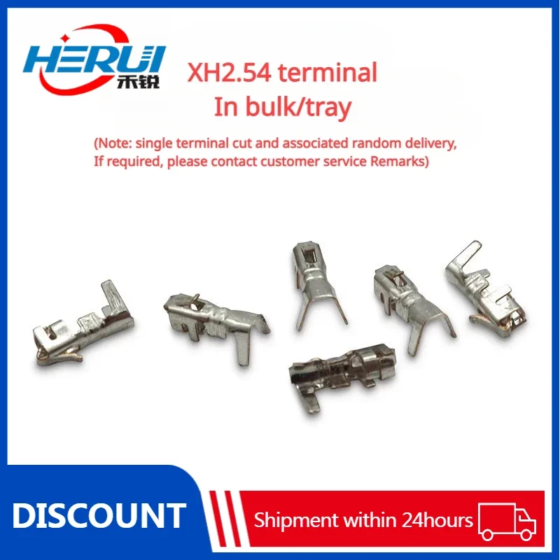Wire connector XH2.54 terminal spring insert and spring connector with terminal winding terminal
Wire connector XH2.54 terminal spring insert and spring connector with terminal winding terminal