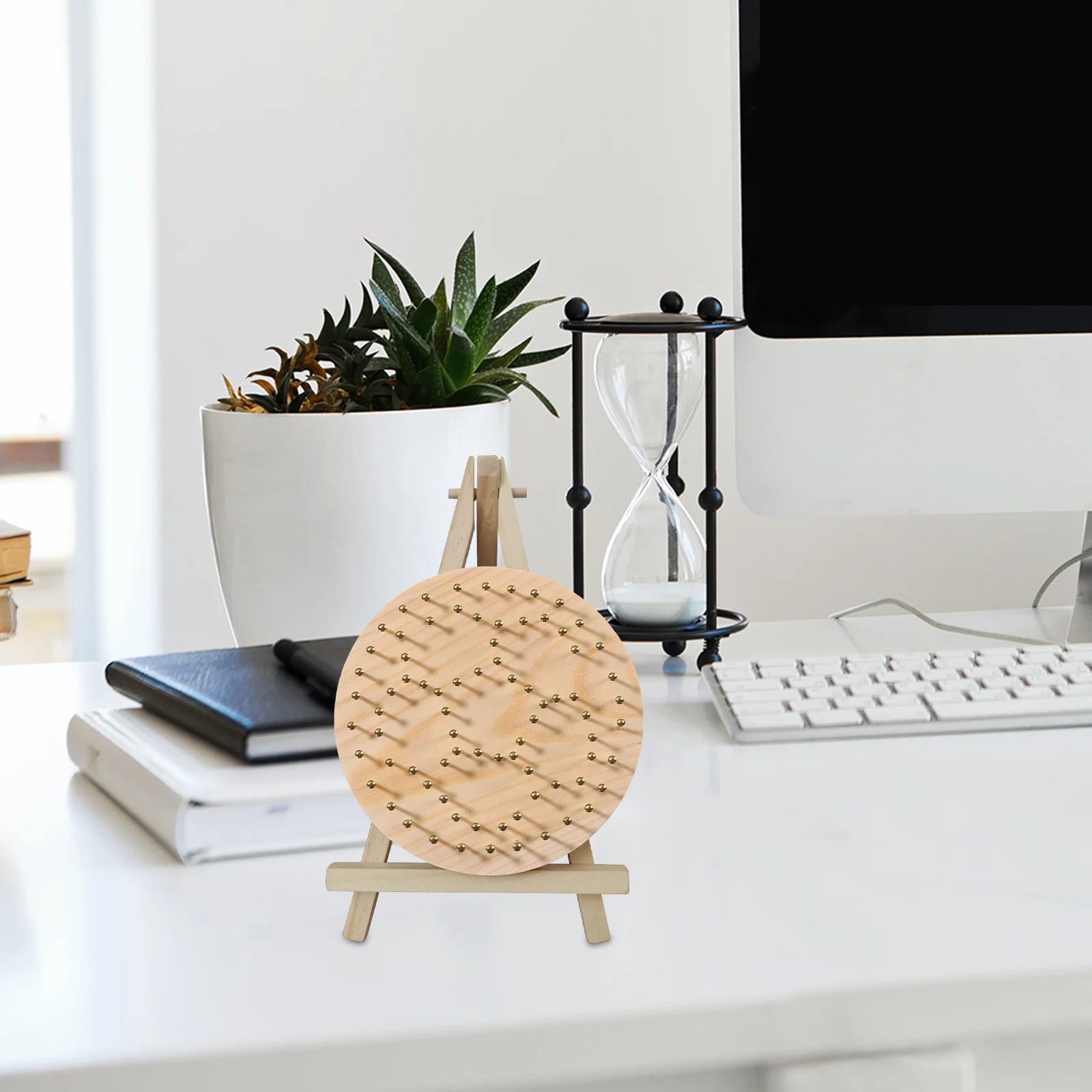 1Set Nail String Art Kit DIY Crafts Material Creative Pattern Design Develop Patience Handicraft Gift Accessory