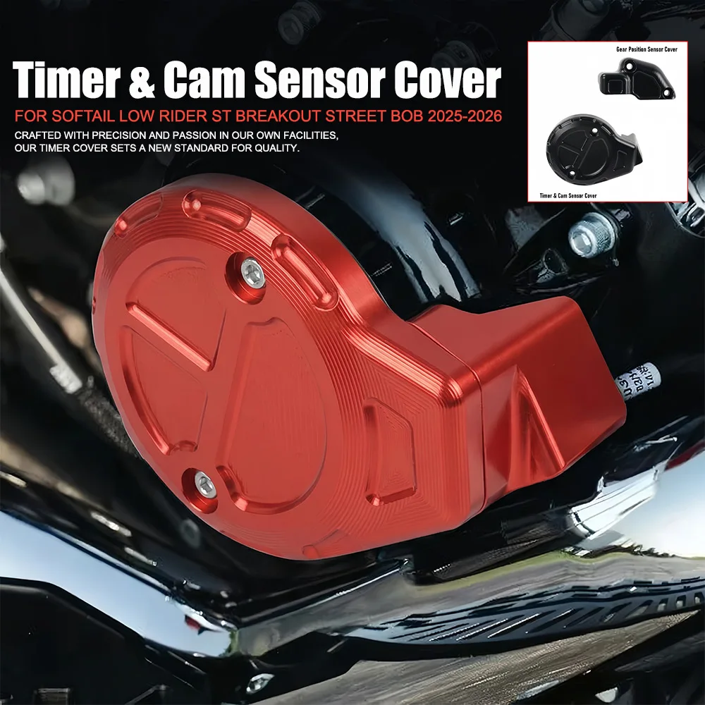Enigine Cover For Harley Softail Low Rider ST Breakout Street Bob 2025 2026 Motorcycle CNC Timer Cam Sensor Cover Protection
Enigine Cover For Harley Softail Low Rider ST Breakout Street Bob 2025 2026 Motorcycle CNC Timer Cam Sensor Cover Protection