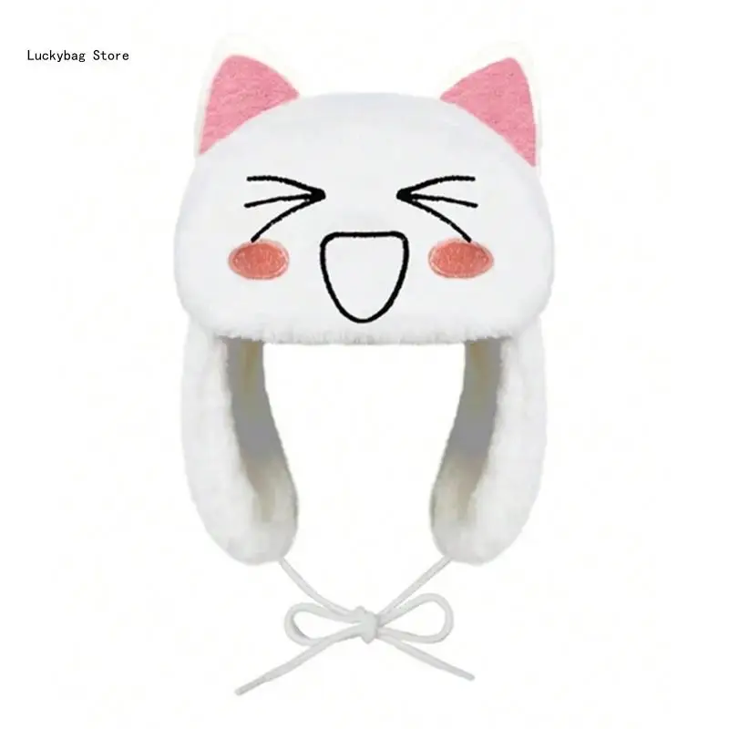 Women's Winter Ushanka Hat Soft Plush Ushanka Hat for Women with Big Head Circumference and Cheerful Cartoon
Women's Winter Ushanka Hat Soft Plush Ushanka Hat for Women with Big Head Circumference and Cheerful Cartoon