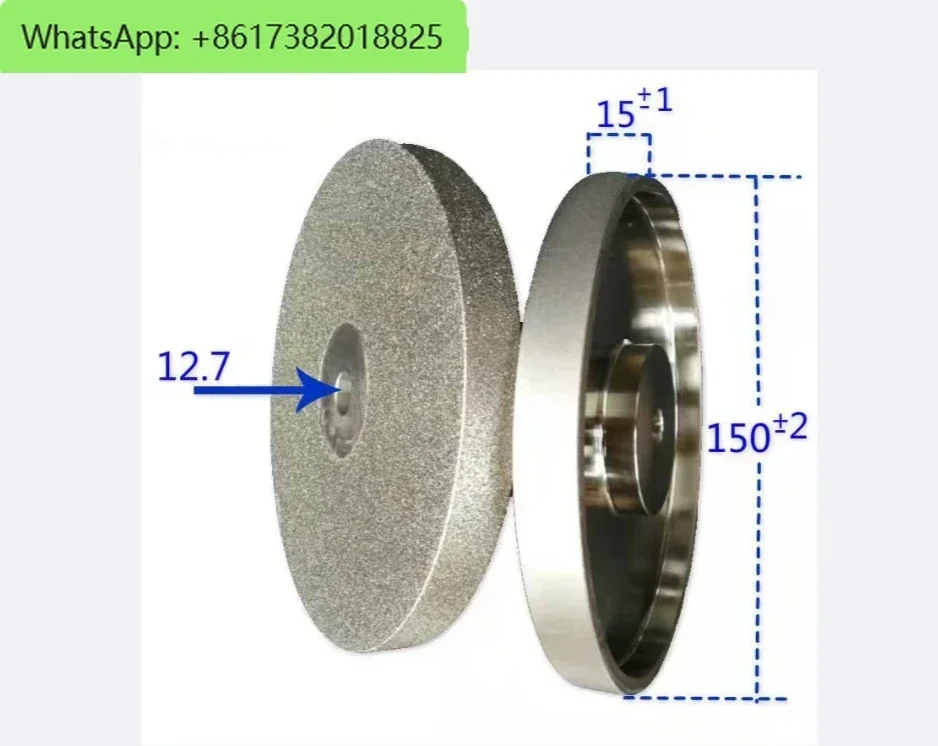 Diamond Grinding Wheel Jade Agate Steel Polishing Disc Wheel 6 Inch 150*15*12.7 Hole
Diamond Grinding Wheel Jade Agate Steel Polishing Disc Wheel 6 Inch 150*15*12.7 Hole