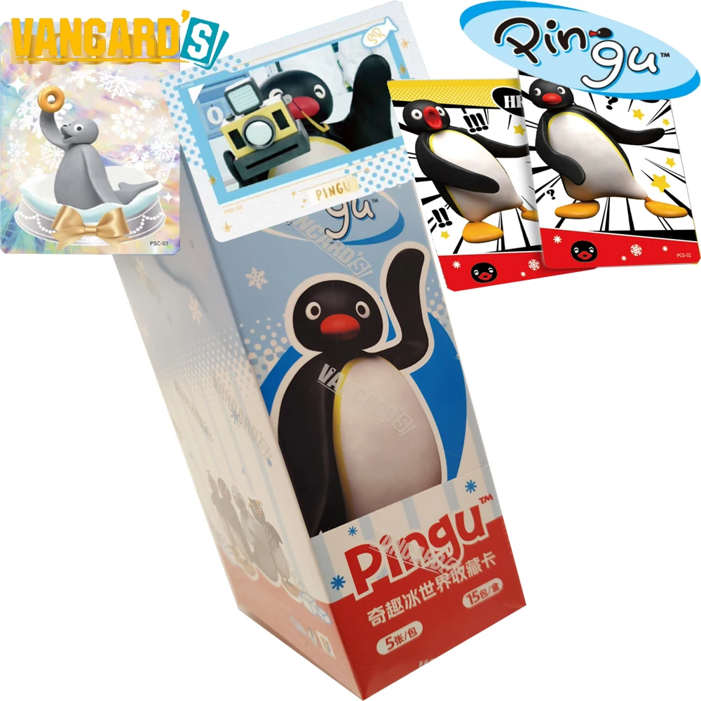 Genuine VANCARD'S Pingu Funny Ice World Collection Cards High Quality Exquisite HD Craftsmanship Creative Character Card Gifts
Genuine VANCARD'S Pingu Funny Ice World Collection Cards High Quality Exquisite HD Craftsmanship Creative Character Card Gifts