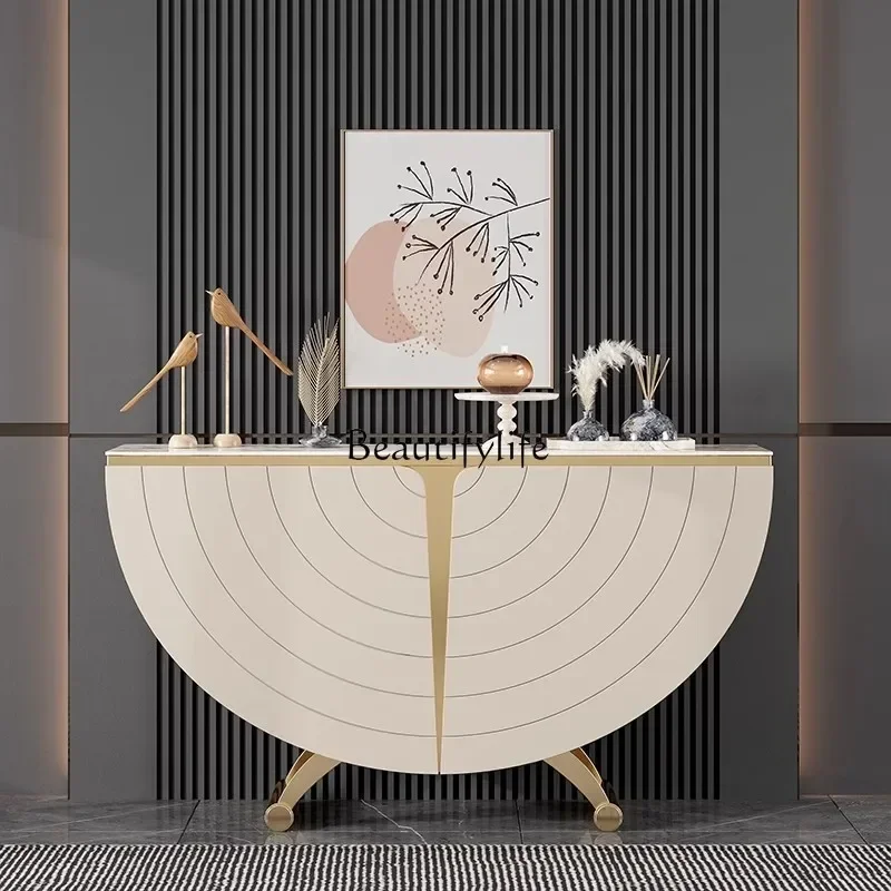 Light luxury door cabinet, high-end storage, simple modern corridor decorative cabinet
Light luxury door cabinet, high-end storage, simple modern corridor decorative cabinet