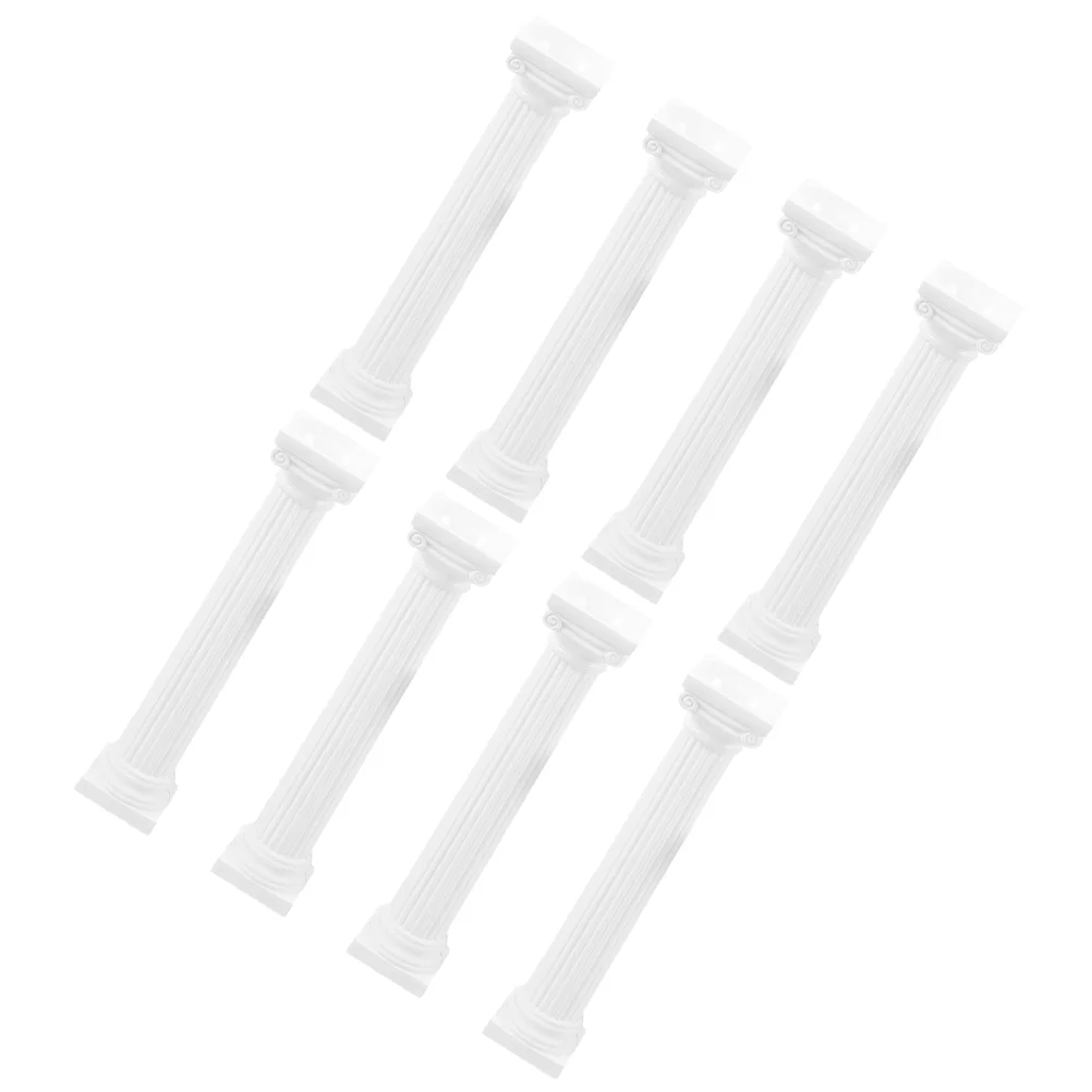 8 Pcs Roman Column Resin Crafts Decoration Flower Stand Multilayer Cake Pillars Plastic Table
8 Pcs Roman Column Resin Crafts Decoration Flower Stand Multilayer Cake Pillars Plastic Table