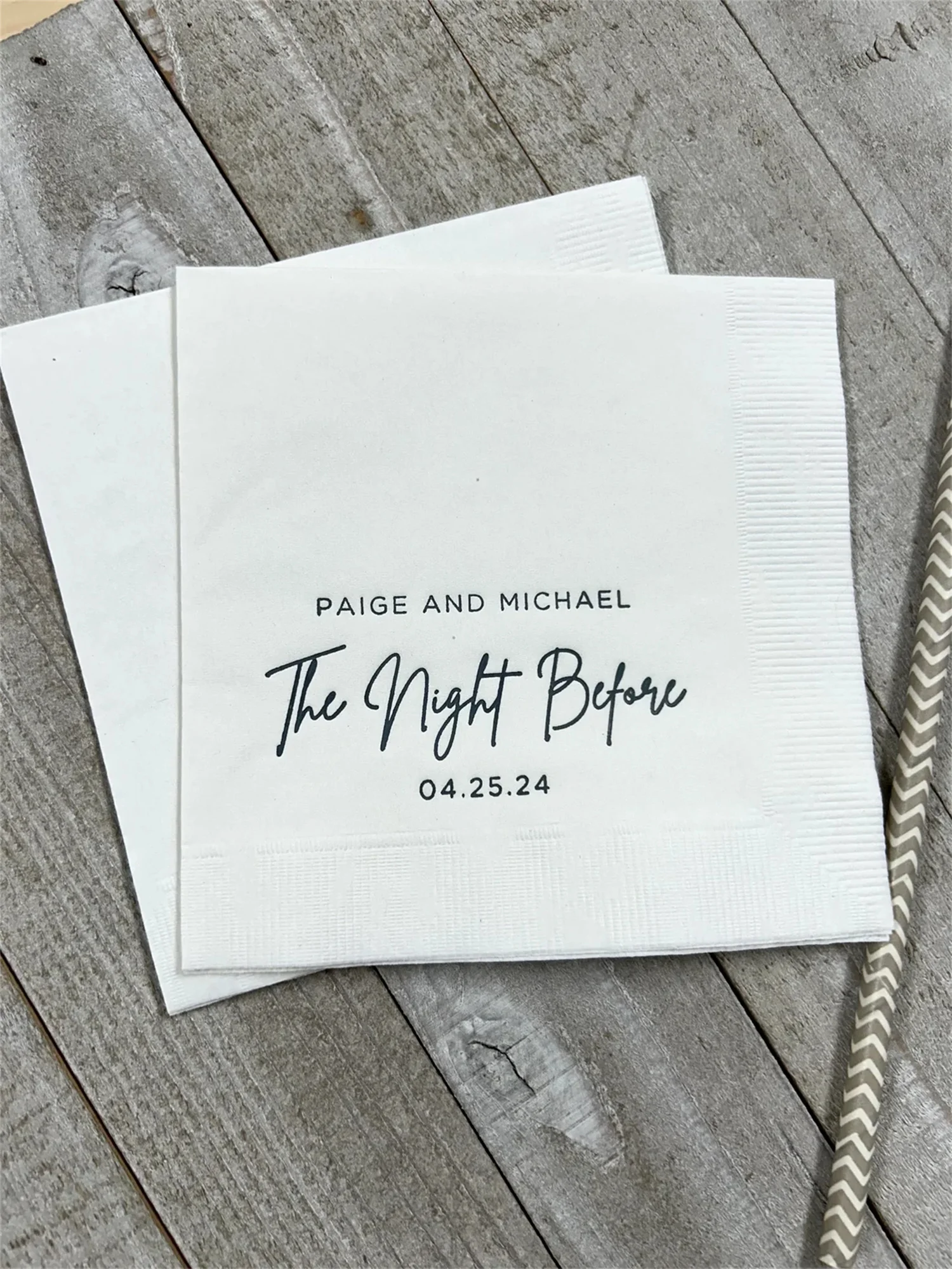 50 PCS Personalized Rehearsal Napkins Custom Printed The Night Before Beverage Cocktail Luncheon Dinner Guest Towel Napkins Impr
50 PCS Personalized Rehearsal Napkins Custom Printed The Night Before Beverage Cocktail Luncheon Dinner Guest Towel Napkins Impr