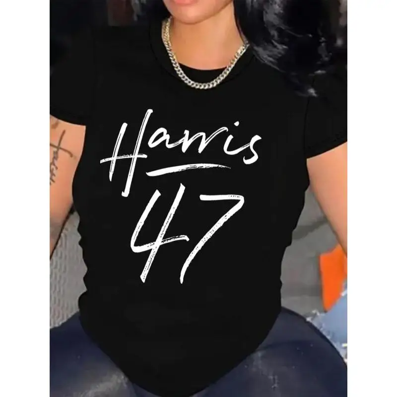 Haris 47 T-Shirt Signature Style Graphic Tee Slim Fit Casual Top for Women, Streetwear or Sports Fans Gift Idea S-3XL
Haris 47 T-Shirt Signature Style Graphic Tee Slim Fit Casual Top for Women, Streetwear or Sports Fans Gift Idea S-3XL