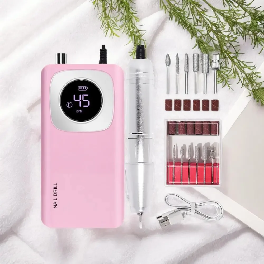 %A for 45000RPM Professional Rechargeable Electric Nail Drill Machine Portable Cordless Nail File For Acrylic Gel Nails Remove
%A for 45000RPM Professional Rechargeable Electric Nail Drill Machine Portable Cordless Nail File For Acrylic Gel Nails Remove