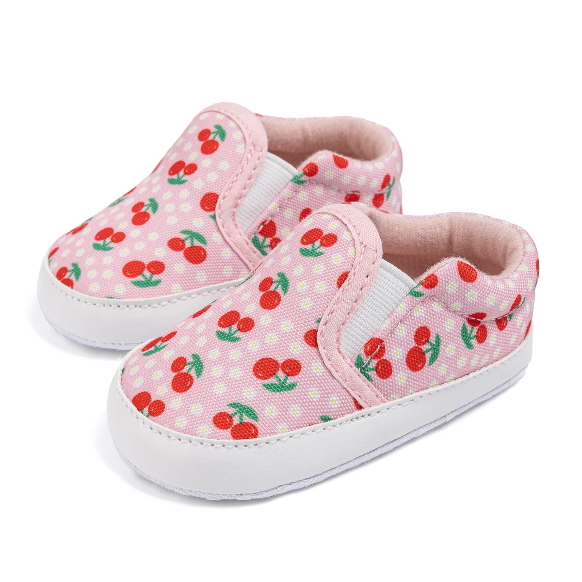 Baby Girl Shoes Strawberry Print Soft Sole Canvas Infant Toddler First Walkers Slip-on Non-slip Prewalker Newborn Footwear
Baby Girl Shoes Strawberry Print Soft Sole Canvas Infant Toddler First Walkers Slip-on Non-slip Prewalker Newborn Footwear