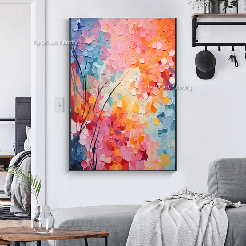 Hand Drawn Red Abstract Thick Canvas Artwork Simple Design Pink And Blue Oil Painting For Living Room Decor As Gifts For Loved
Hand Drawn Red Abstract Thick Canvas Artwork Simple Design Pink And Blue Oil Painting For Living Room Decor As Gifts For Loved