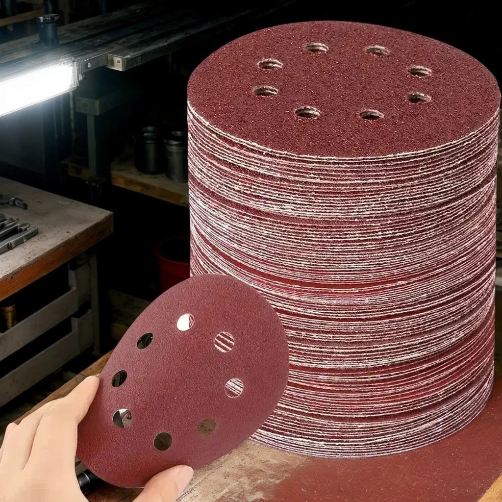 5-дюймовые шлифовальные диски из оксида алюминия с зернистостью 80 — крючок и петля с 8 отверстиями, красный бархат для полировки металла/дерева на воздушных шлифовальных машинах
5-дюймовые шлифовальные диски из оксида алюминия с зернистостью 80 — крючок и петля с 8 отверстиями, красный бархат для полировки металла/дерева на воздушных шлифовальных машинах