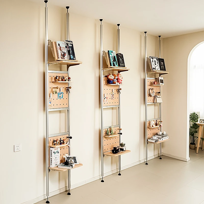 No punching Dingtianli hole plate screen custom aluminum profile partition storage clothing and hat storage
No punching Dingtianli hole plate screen custom aluminum profile partition storage clothing and hat storage