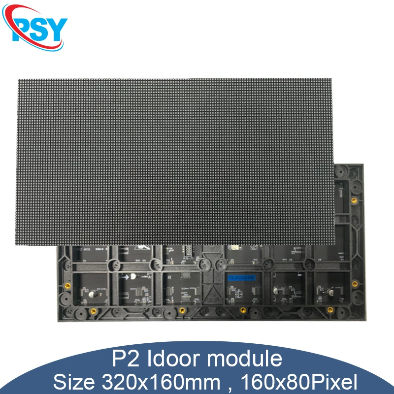 P2 320X160mm Indoor RGB Matrix Module Luminous Signage 160x80Pixel LED Panel SMD1515Light Full Color Display Screen Video 3840hz
P2 320X160mm Indoor RGB Matrix Module Luminous Signage 160x80Pixel LED Panel SMD1515Light Full Color Display Screen Video 3840hz
