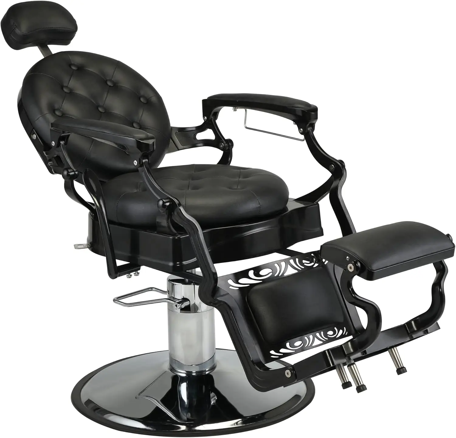 Vintage Barber Chair for Barbershop, Professional Salon Chair with Heavy Duty Metal,Hydraulic Recline Styling Chair
Vintage Barber Chair for Barbershop, Professional Salon Chair with Heavy Duty Metal,Hydraulic Recline Styling Chair